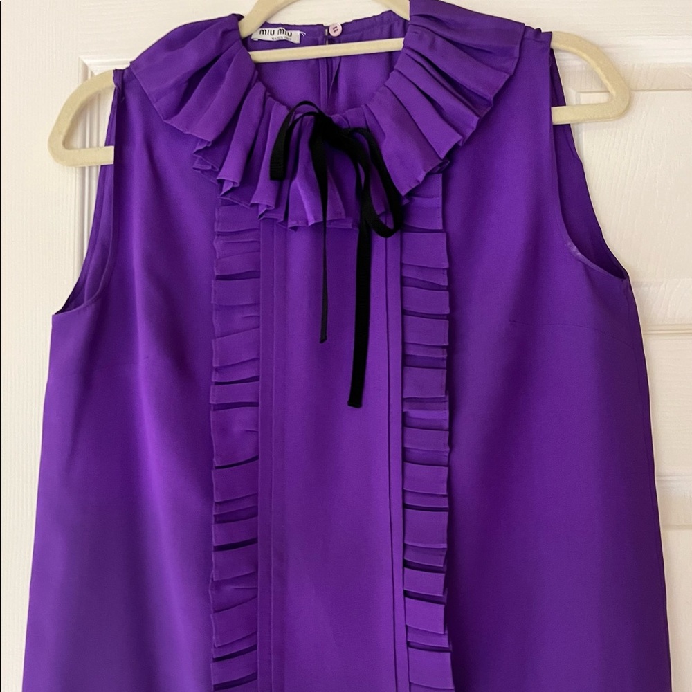 Authentic Miu Miu Blouse - image 4